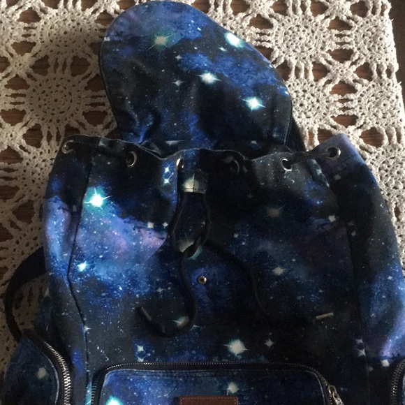 Authentic PINK Backpack: Galaxy Print - Picture 2 of 7